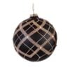 12Blck Ball W/Gold Stripe