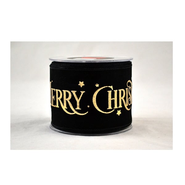 6Cm 9M Black Velvet Ribbon 6Cm 9M Black Velvet Ribbon