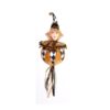 30 Blk/Whit/Gold Elf Ornament