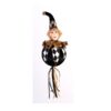 30 Black/Gold Elf Ornament Bal