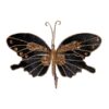 20 Black Butterfly W/Gold Glit 20 Black Butterfly W/Gold Glit