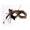19Cm Gold Half Mask Ornament