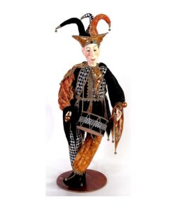 122 Black/Gold Jester W/Drum