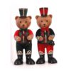 2Asst 60Cm Brown Bear W/Hat