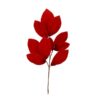 72 Red Velvet Leave Spray