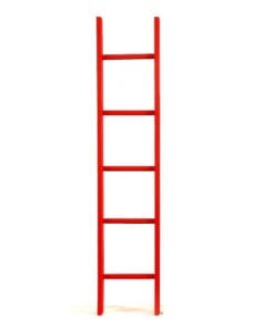 119;50Cm Large Red Ladder