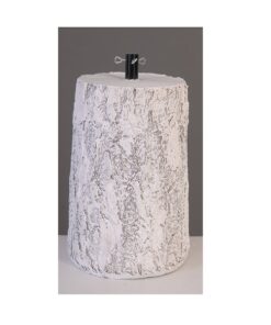 22X30Cm White Wooden Tree Base