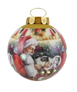 Christmas Ball Santa 40X40X40
