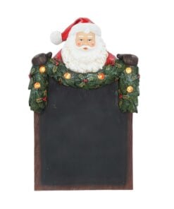 Chalkboard Santa22X6Led-Multi