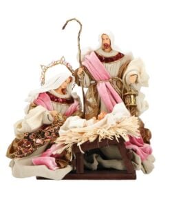 Nativity Set 17X15X29Pink