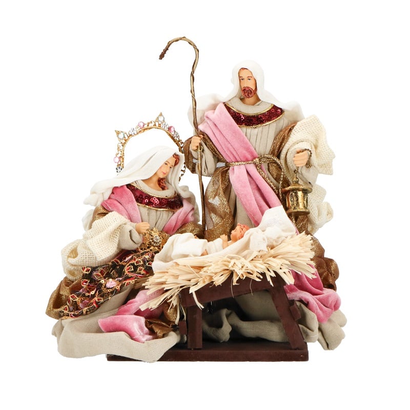 Nativity Set 17X15X29Pink Nativity Set 17X15X29Pink