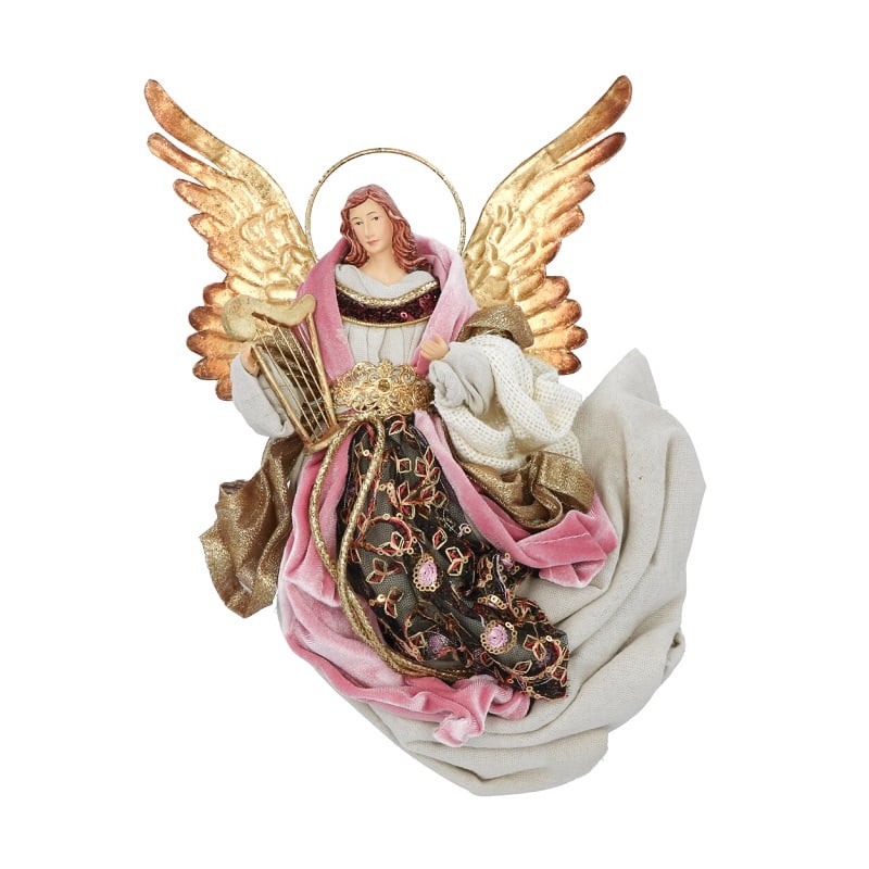 Nativity Angel 30X17X10-Pink Nativity Angel 30X17X10-Pink