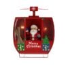 Santa Car Metal 46X17 Led-Mult