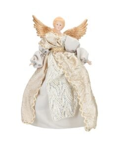 Angel Fabric30X10X42-Gold/Silv