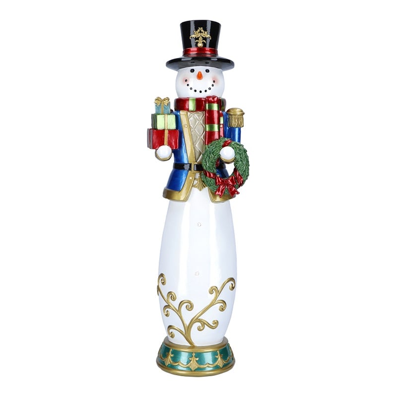 Snowman Poly 175X15X62Led-Mult Snowman Poly 175X15X62Led-Mult