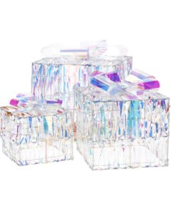 Gift Box Iridescent Set/3 Mult