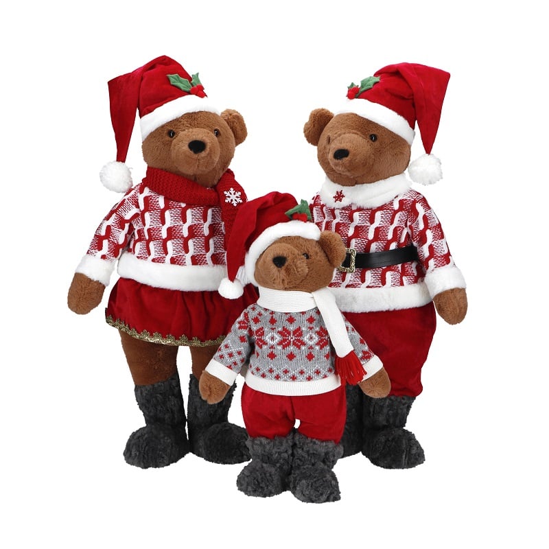 Bear Family Set/3 Multicolor Bear Family Set/3 Multicolor