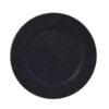 Plate Glitter Black 33Cm