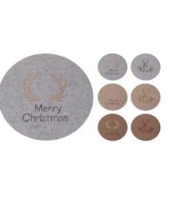 Placemat Felt 3Ass Clr