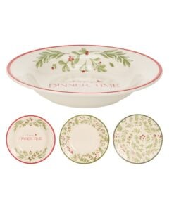 Plate Deep Stoneware 22 Cm