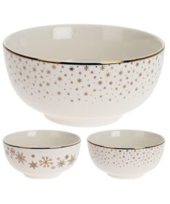 Bowl New Bone Porcelain 2Ass