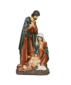 Nativity Set On Stone