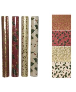 Deco Fabric Poly Rect Gold
