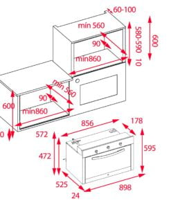 Teka Built-In Oven 90 Cm