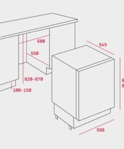 Teka Built-In Fridge 133 Liters