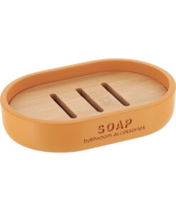 Polyresin Soap Dish Mustard