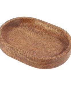 Oval Acacia Soap Dish