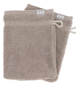 Set Of 2 Gloves Cotton Taupe