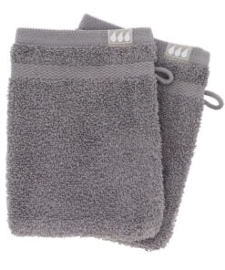 Set Of 2 Gloves Cotton Grey
