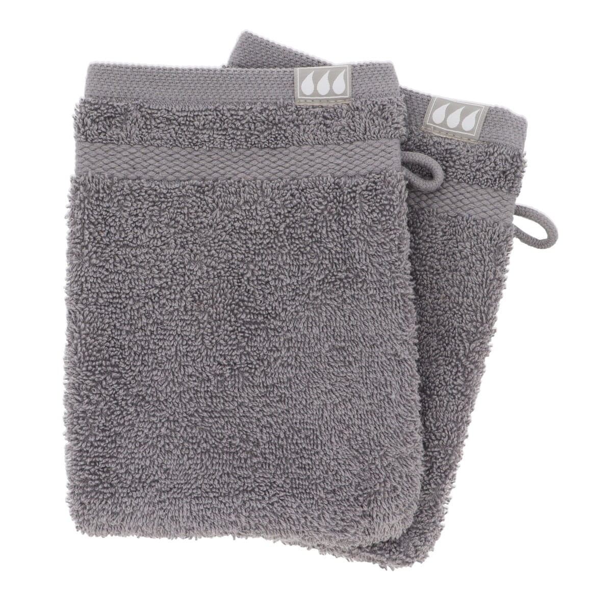 I126506 Set Of 2 Gloves Cotton Grey