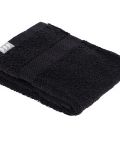 Towel 30 X 50 Cm Cotton Black