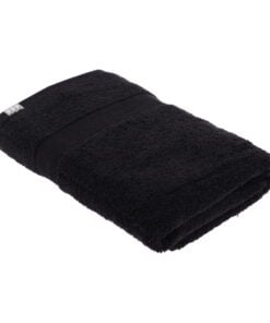 Towel 70 X 130 Cm Cotton Black