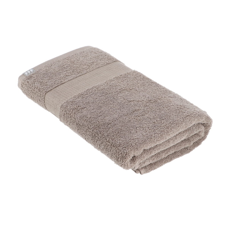I126534 Towel 90 X 150 Cm Cotton Taupe
