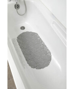 Bath Mat 69 X 36 Cm Grey