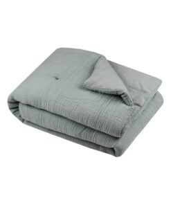 Plaid Edredon 125 X 150 Sauge