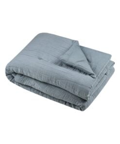 Coline Plaid 125 X 150 Bleu
