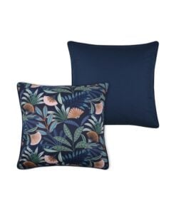 Oasis Aquitaine Coussin 50 X 50 Bleu