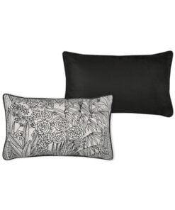 Orphee Solveig Coussin 30 X 50 Noir