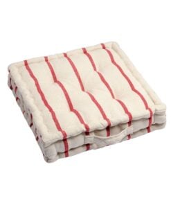 Coussin Sol 45 X 45 X 10 Rouge