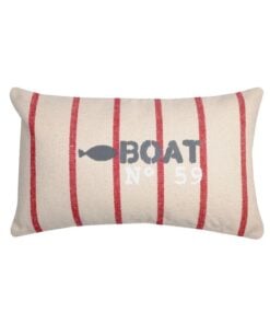Pampelonne Coussin 30 X 50 Rouge