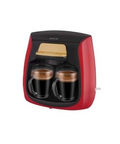 Sencor Coffee Maker Double Cup red