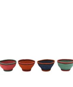 Basket Bowl Seagrass 4 Assorted