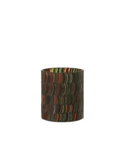 Hurricane Mosaic Curve Glass