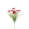 Branch Poppy Artificial Red