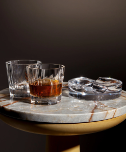 Ashtray And 2 Tumblers Gift Set