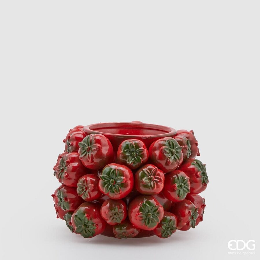 I128108 Tomato Chakra Vase